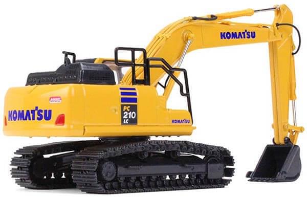 First Gear 1:64th Scale Diecast Komatsu PC210LC-11 Excavator
